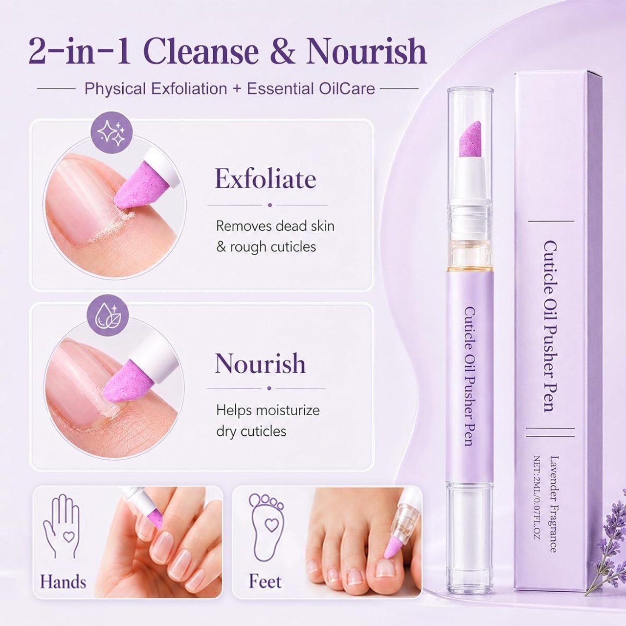 Penna 2-in-1 per la cura delle cuticole, CuticleOil - Image 11