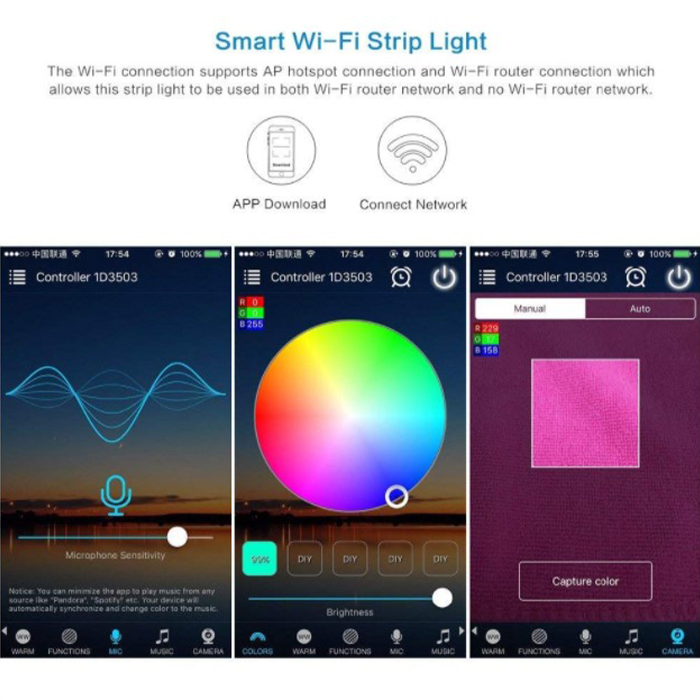 AmbientLedLights, striscia led waterproof con telecomando - Image 9
