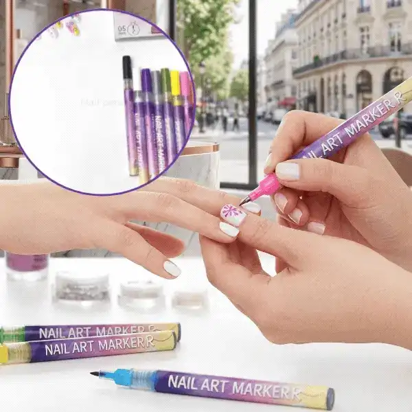 Set di penne colorate per pittura unghie, ArtNails - Image 1