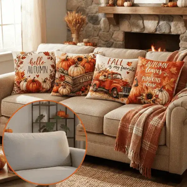 Fodera per cuscino a tema autunnale, AutumnPillows - Image 1