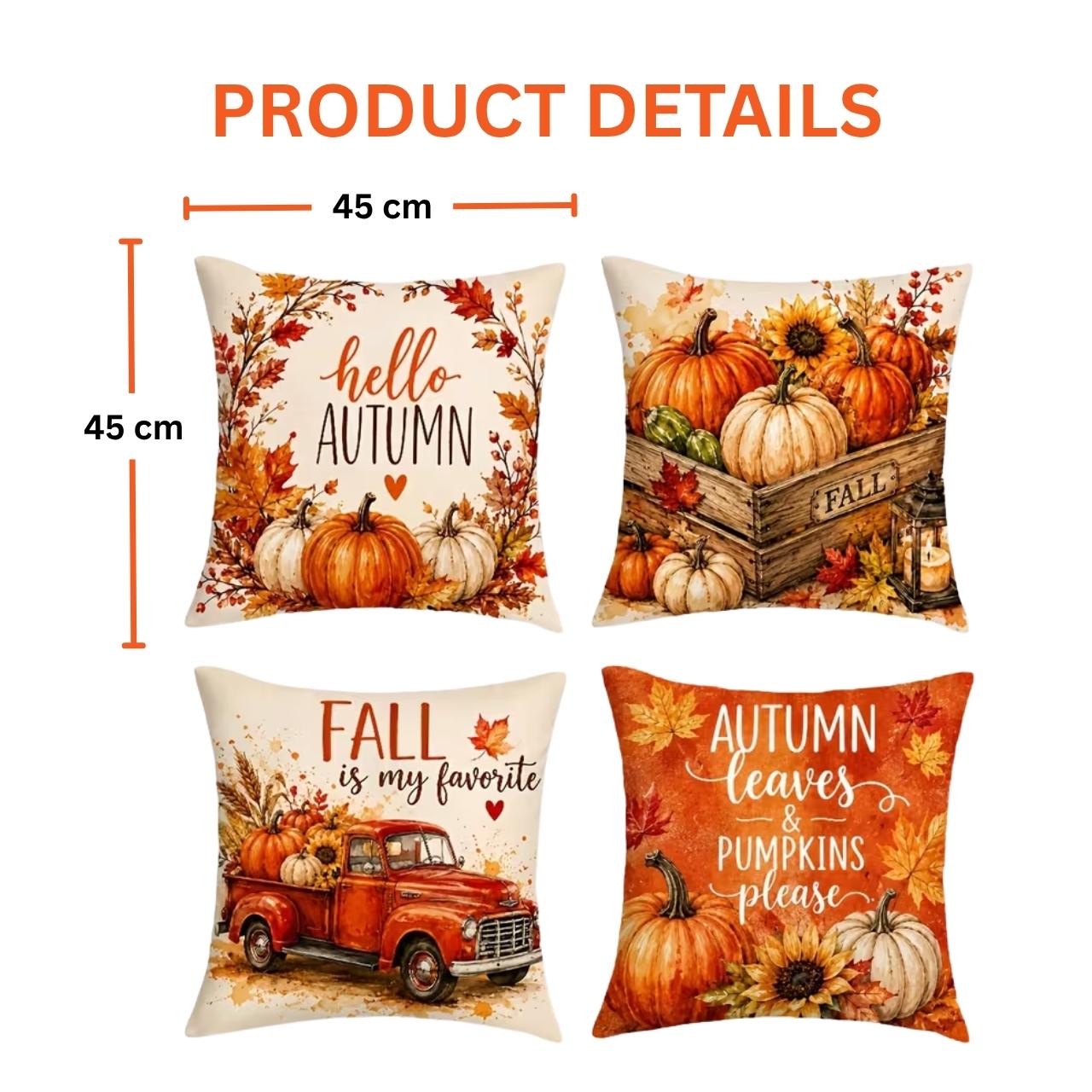 Fodera per cuscino a tema autunnale, AutumnPillows - Image 6