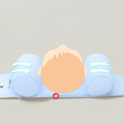 BBYPILOW-ROZ, Cuscino ortopedico per neonati KIDDIE - Image 4