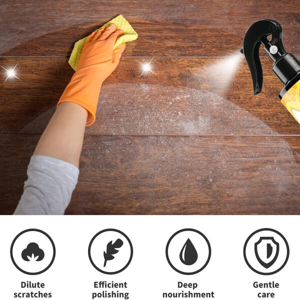 BEEWAX, Spray per la pulizia e la lucidatura dei mobili con cera d'api - Image 2