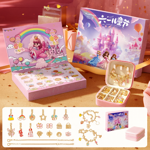 BRACBRAD, PRINCESS calendario dell'Avvento per creare braccialetti - Image 7