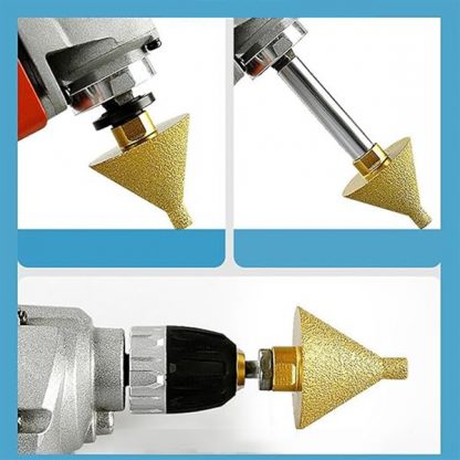 BUSENJEKRUG, Testina diamantata per taglio di sfere (2 pezzi) - Image 2