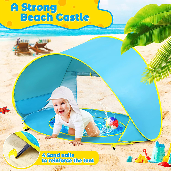 BabyTent, tenda per bambini con protezione UV e piscina - Image 5