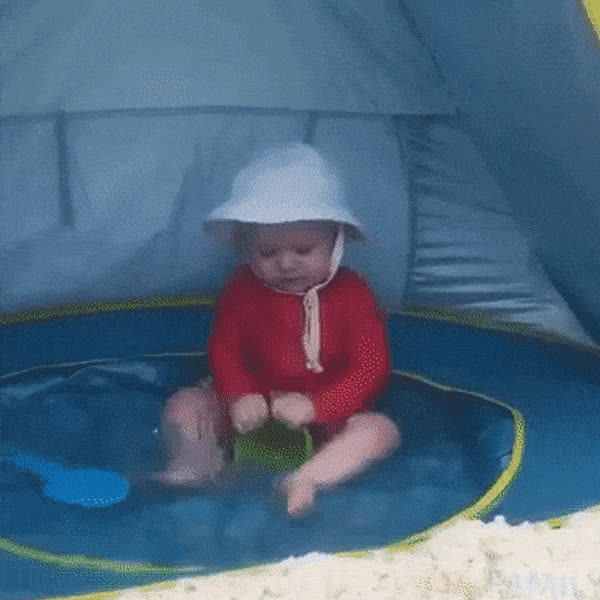 BabyTent, tenda per bambini con protezione UV e piscina - video