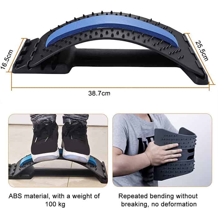 BackStretch, un aiuto per lo stretching e il massaggio per alleviare le tensioni muscolari e alleviare il mal di schiena - Image 7
