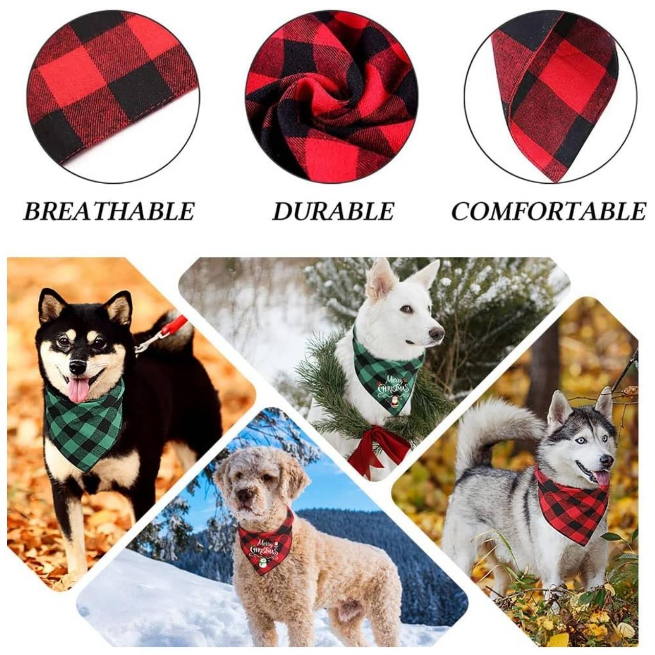 Bandana, il foulard di Natale per cani - Image 4