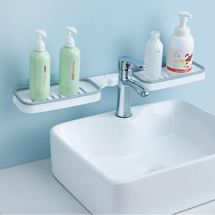 BathroomShelf, mensola da bagno che può essere installata a 90° o 180° - Image 3