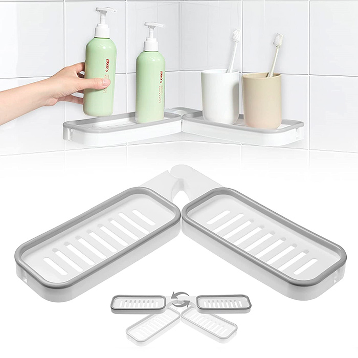 BathroomShelf, mensola da bagno che può essere installata a 90° o 180° - Image 5