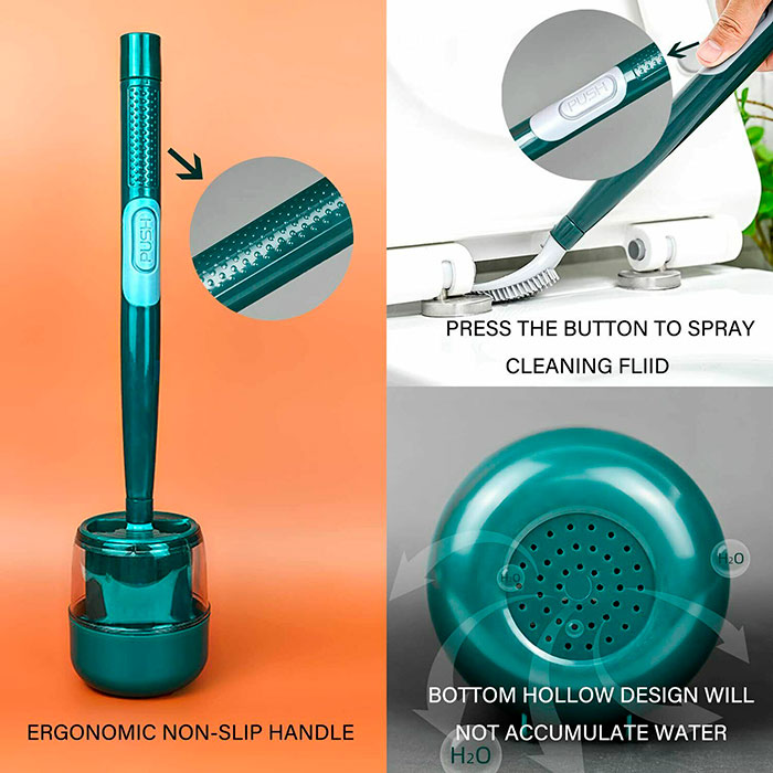 BestBrush, la spazzola per WC rivoluzionaria con un pulsante per erogare il detergente - Image 4