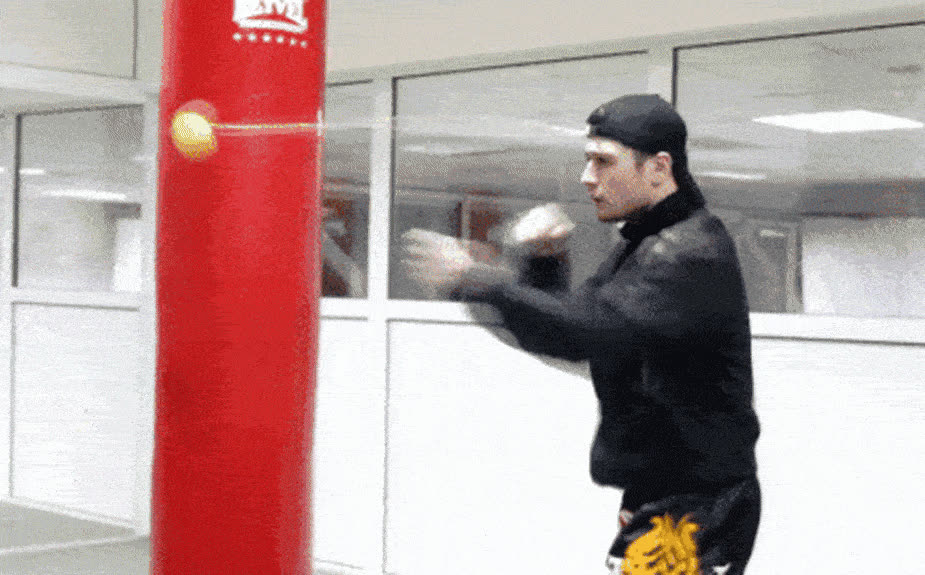 BoxingBall, un sistema casalingo per allenare velocità, coordinazione e colpi - video