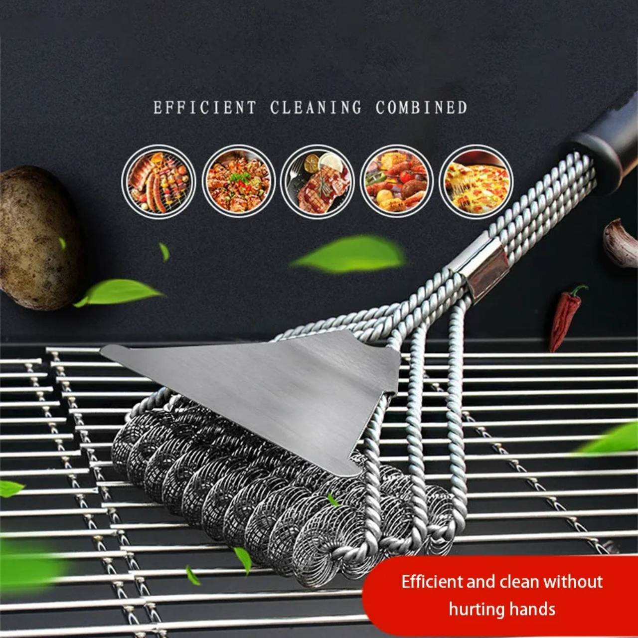 BrushGrillBBQ, Spazzola per la Pulizia del Grill - Image 4