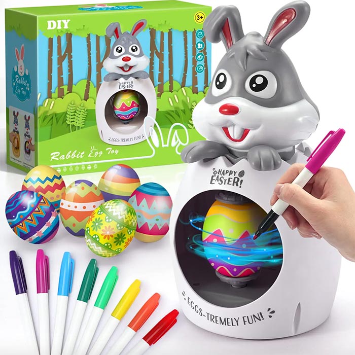 BunnyColor, set per la creazione e colorazione di uova di Pasqua in plastica - Image 8