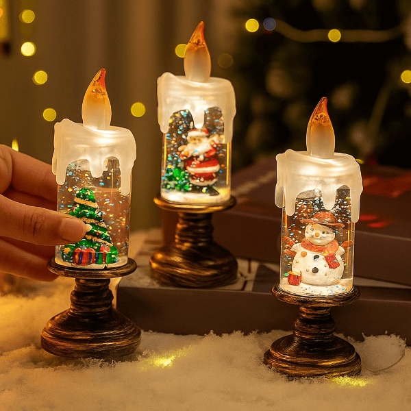 Candele, candela LED di Natale - Image 4