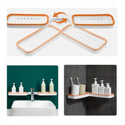 CORACK, Mensola da bagno girevole - Image 3