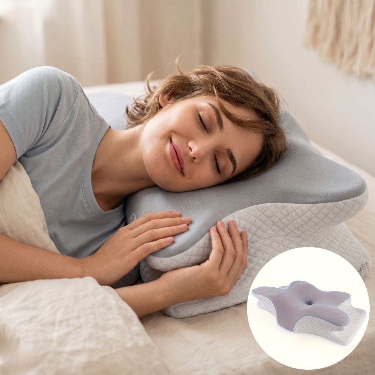 Cuscino ergonomico con memory foam, CervicalPillow - Image 10