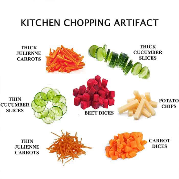 ChopBundle, tritatutto per frutta e verdura + affettatrice e pelapatate GRATIS + e-book con ricette salutari GRATIS - Image 3