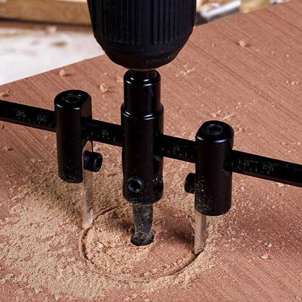 CircleCutter, taglierina circolare regolabile (diametro di taglio da 30 a 120 mm) - Image 6