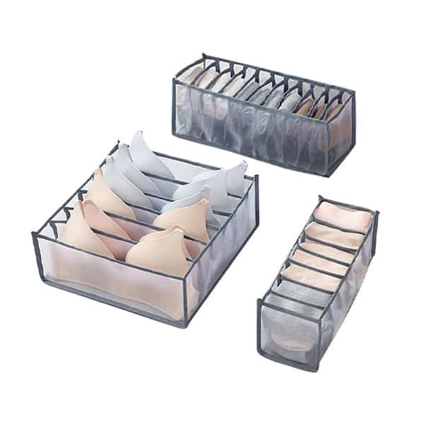 ClosetStar, gadget di organizzazione Ina 3 pezzi per l'intimo del tuo armadio - Image 1