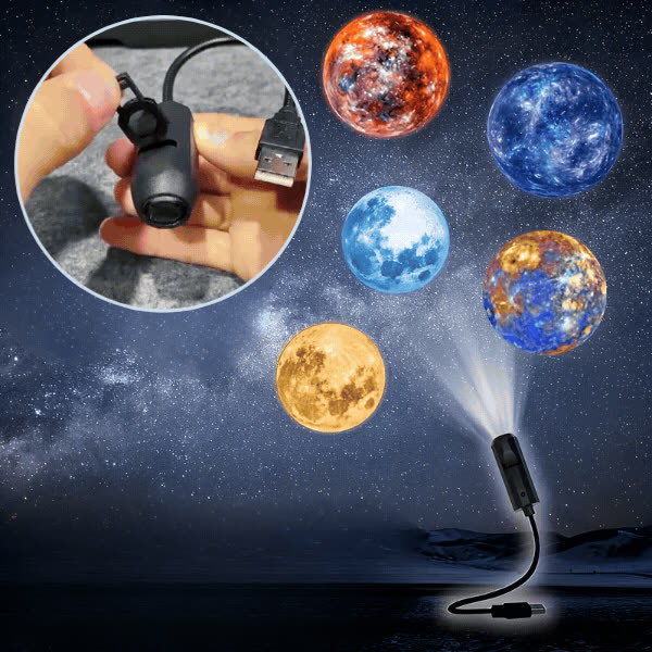 Luce notturna proiettore, CosmoLight - video