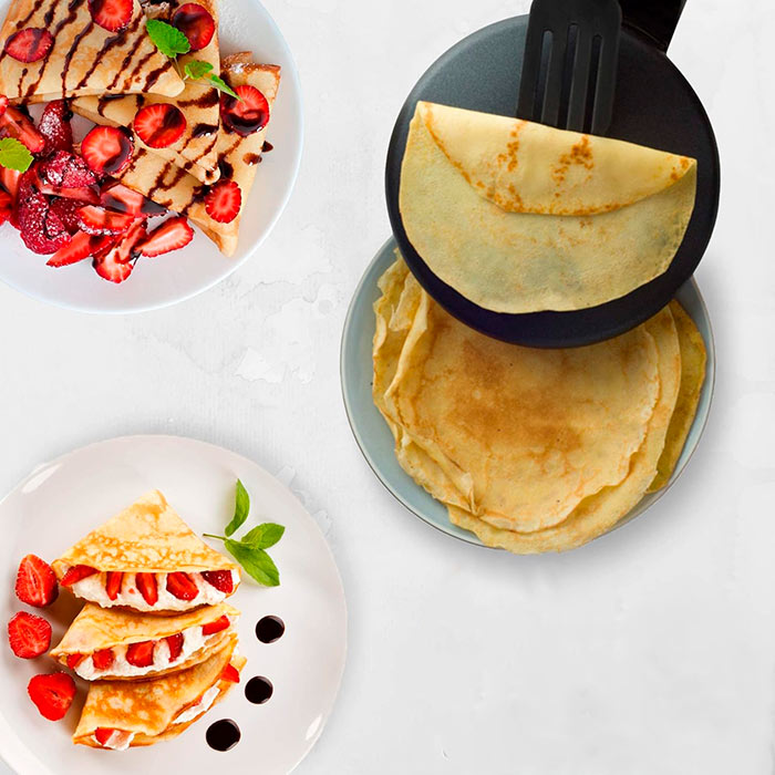 Un apparecchio estremamente efficiente per fare delle crepes deliziose!