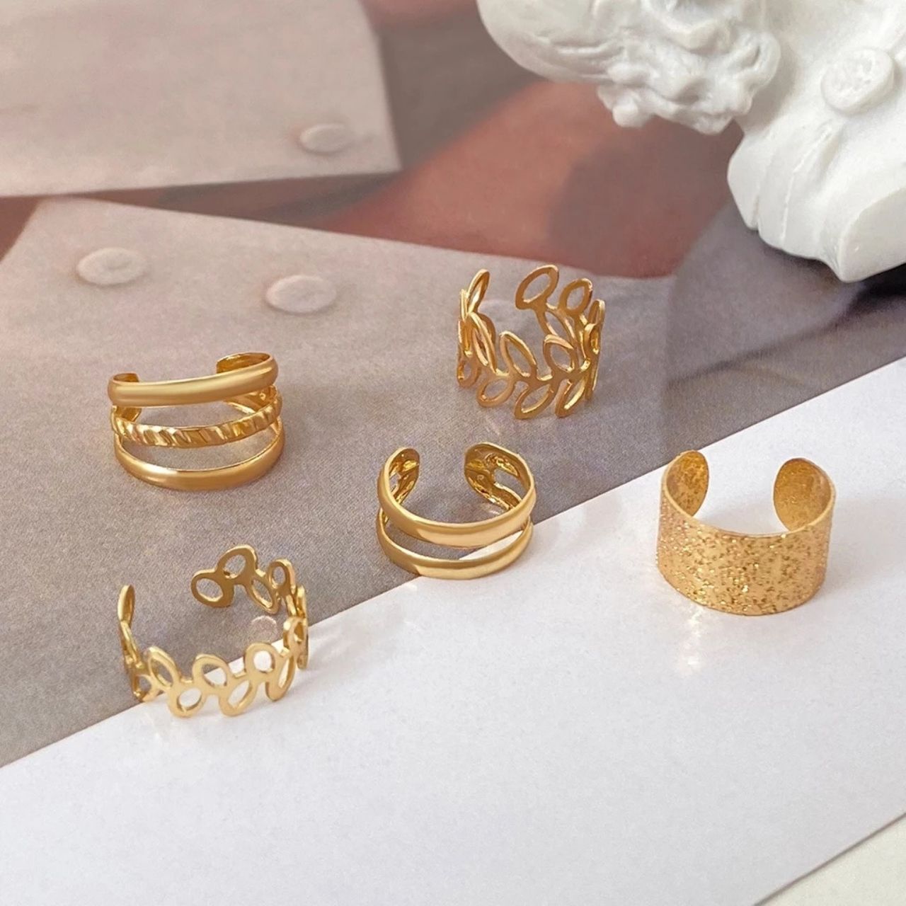 Cinque forme e design diversi per creare stili unici - un look diverso ogni giorno!