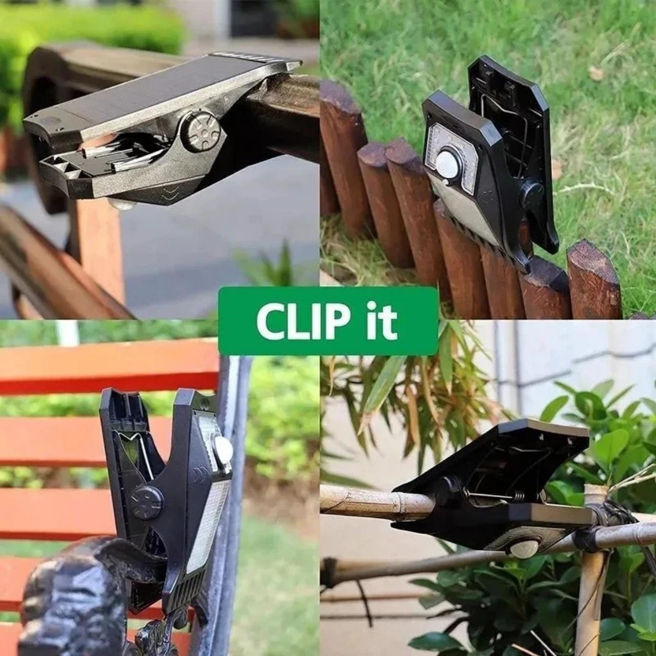 DeckClip, Luce Solare da Giardino con Clip e Sensore di Movimento - Image 10