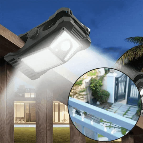 DeckClip, Luce Solare da Giardino con Clip e Sensore di Movimento - video
