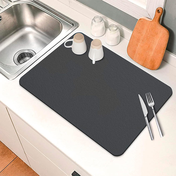 DishDry, il tappetino di drenaggio ad asciugatura rapida - Image 6