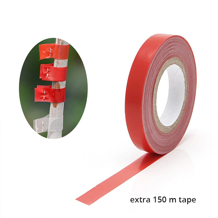 ExtraTape, kit 6 pezzi accessori per TapeTool: 5 nastri da 30 metri + 100 punti metallici - Image 2