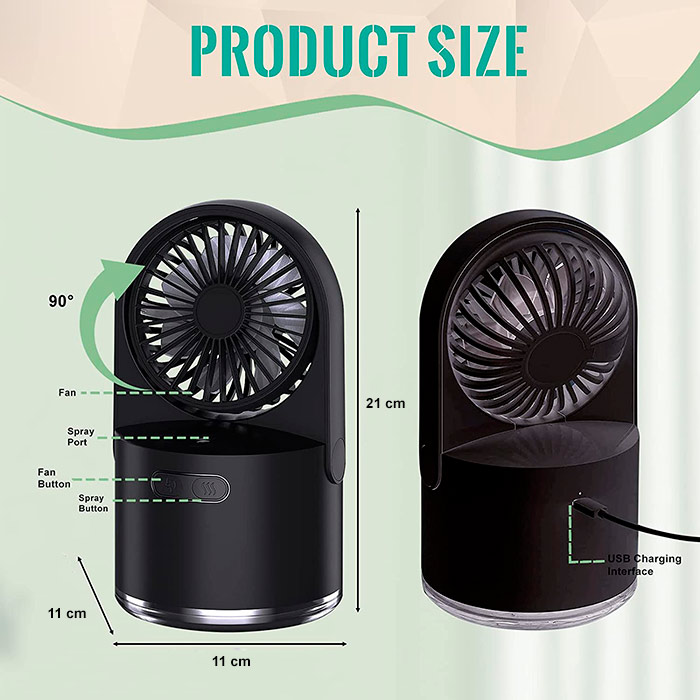 FanMist, il ventilatore che rinfresca e umidifica la stanza - Image 2