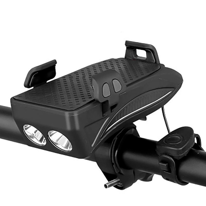 FastBike, una luce per bicicletta, stazione di ricarica, supporto per telefono e campanello tutto in uno - Image 1