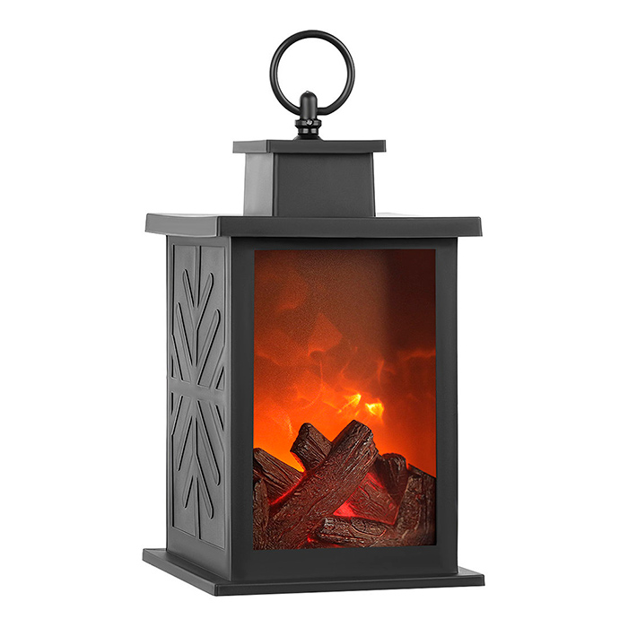 FireLantern, una lampada decorativa con l'aspetto di un camino e un fuoco virtuale - Image 1