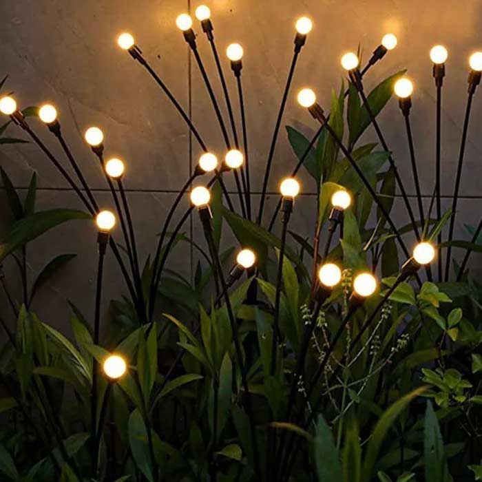 Le lampade solari sono resistenti a tutte le condizioni atmosferiche.