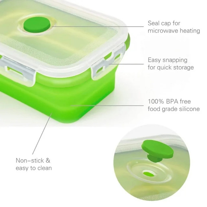 FlexiSet, set di contenitori per alimenti (4 pezzi) - Image 5