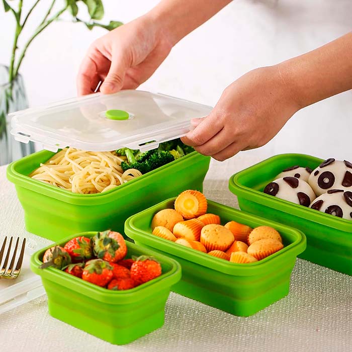 FlexiSet, set di contenitori per alimenti (4 pezzi) - Image 7
