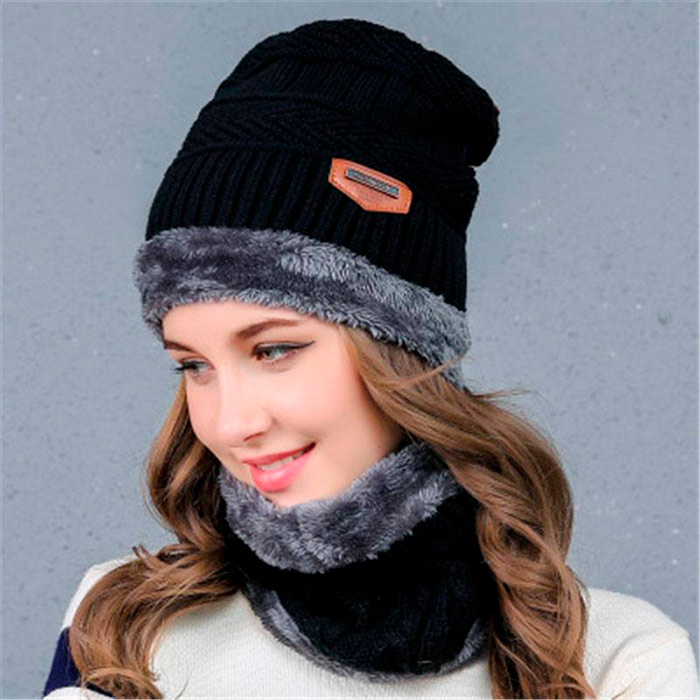 Flisy, set invernale 2-in-1 (cappello e sciarpa) - Image 2