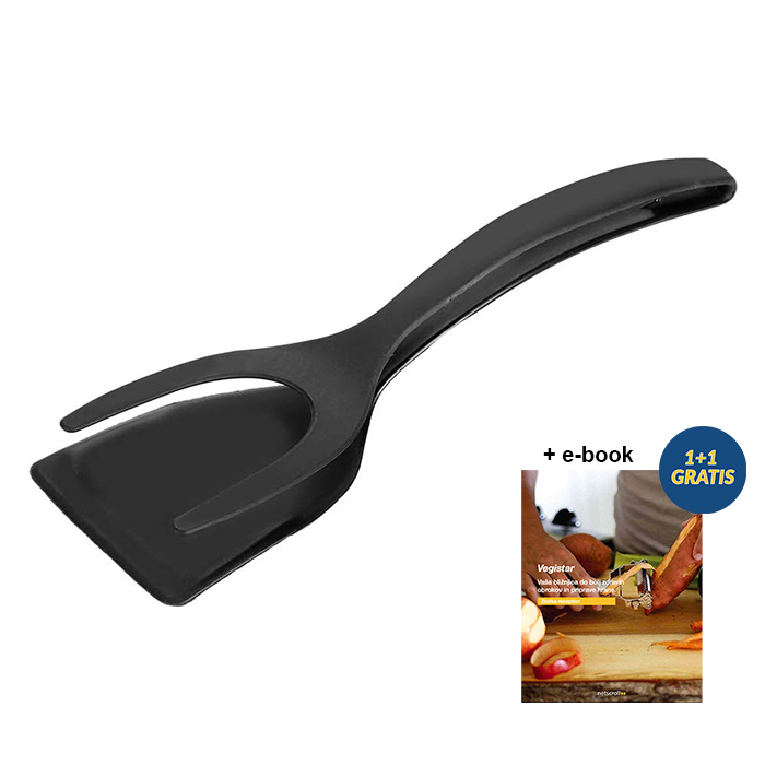 FoodClip Paletta da cucina e pinze in uno + e-book di ricette GRATUITO - Image 1