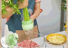 FoodProcessor, set da cucina 5 pezzi per tritare, affettare, sbucciare e pulire - video