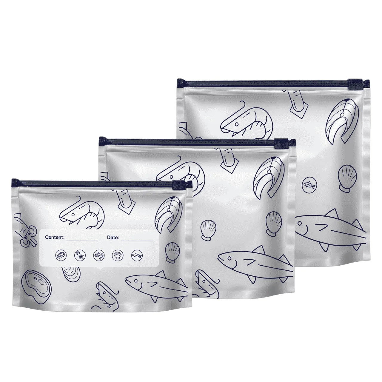 Sacchetti per conservare gli alimenti (30 pezzi), FreshBags - Image 2