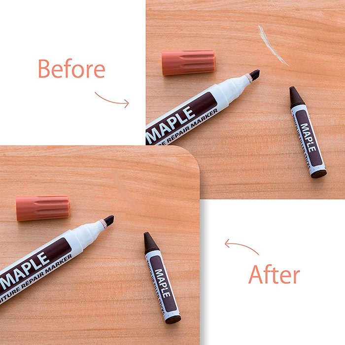 FurnitureMarkers, kit per la riparazione di graffi e rigature - Image 6