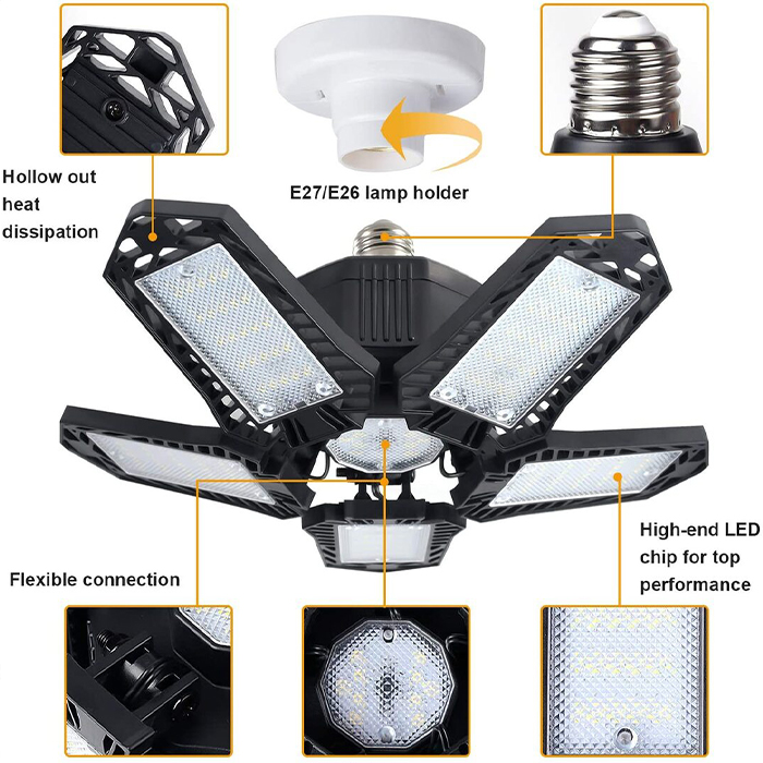 GarageLights, riflettore LED per garage o officina - Image 8