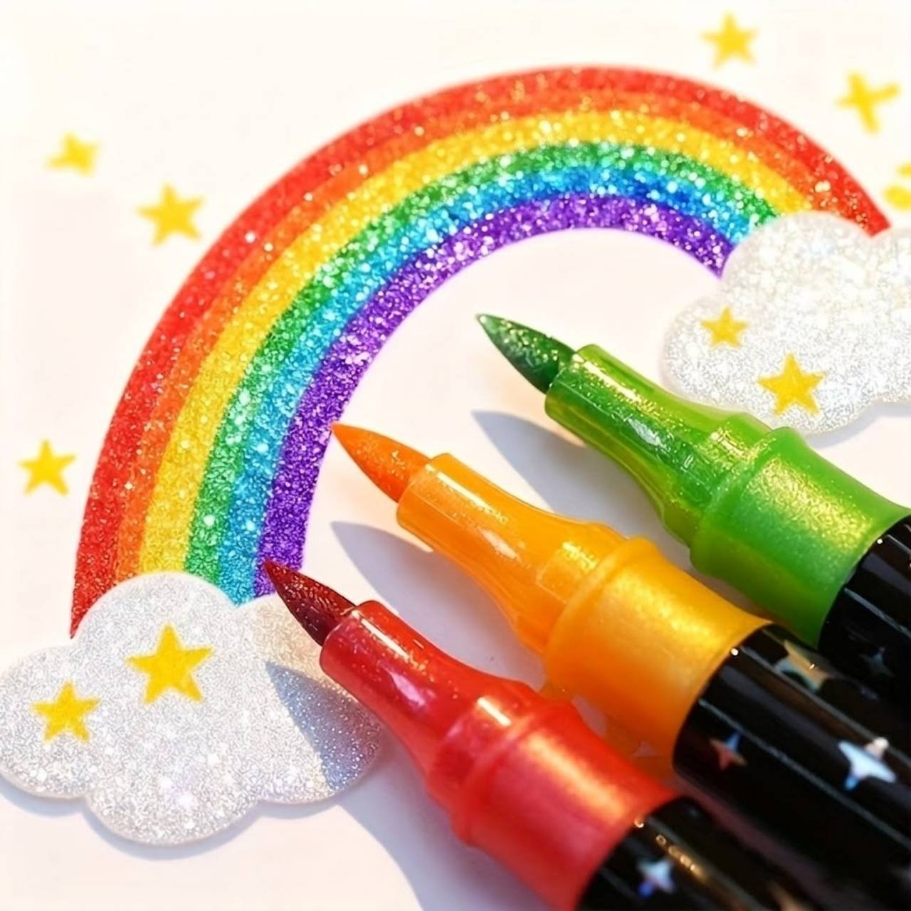 Glitter Markers, GlitterMarkers - Image 1