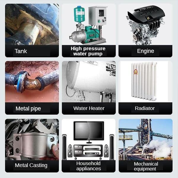 GlueStar, colla adesiva per saldatura a freddo bicomponente per riparazioni facili (2 flaconi) - Image 6