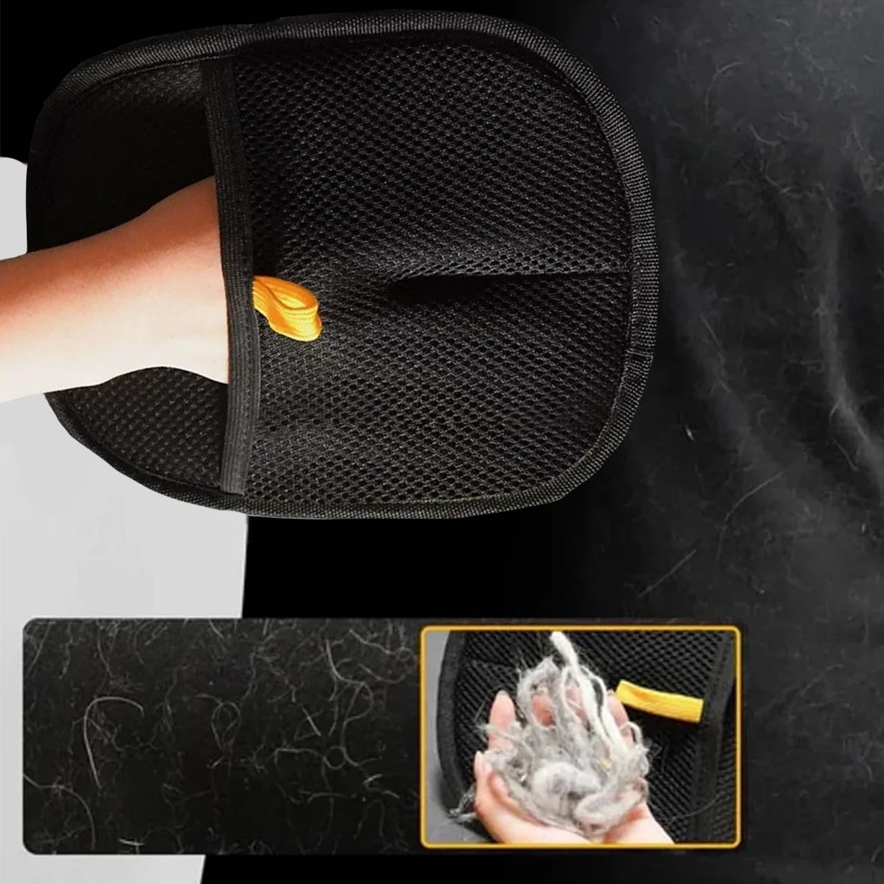GroomyGlove, guanto per la toelettatura degli animali a doppia faccia - Image 7
