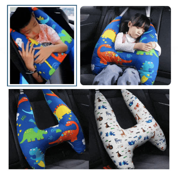 HEDSUP-BEL, Cuscino da viaggio per bambini DreamRide - video