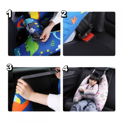 HEDSUP-BEL, Cuscino da viaggio per bambini DreamRide - Image 3