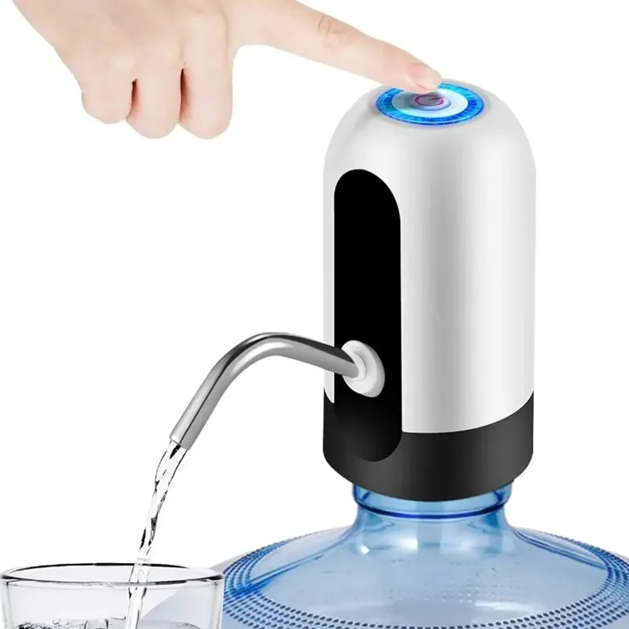 Il distributore d'acqua può essere montato su tutte le bottiglie convenzionali (da 1 a 5 litri) con un diametro del collo di 5,5 cm!